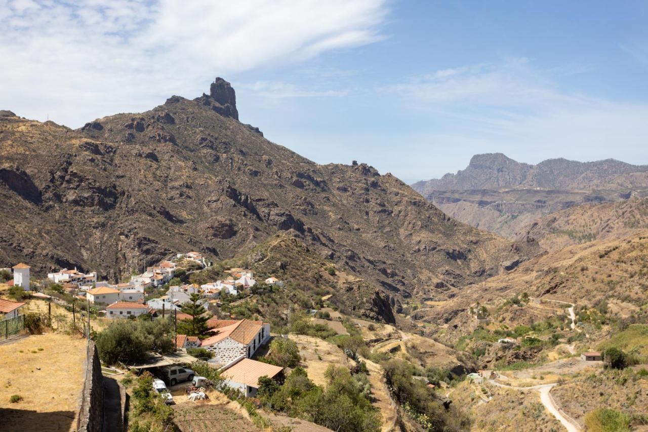 Casa Maruca With Roque Nublo View Villa Tejeda Kültér fotó