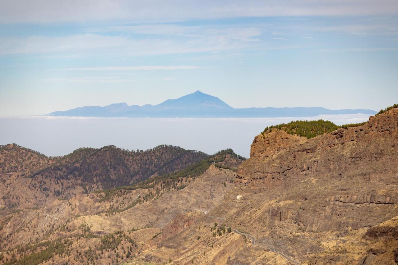 Casa Maruca With Roque Nublo View Villa Tejeda Kültér fotó