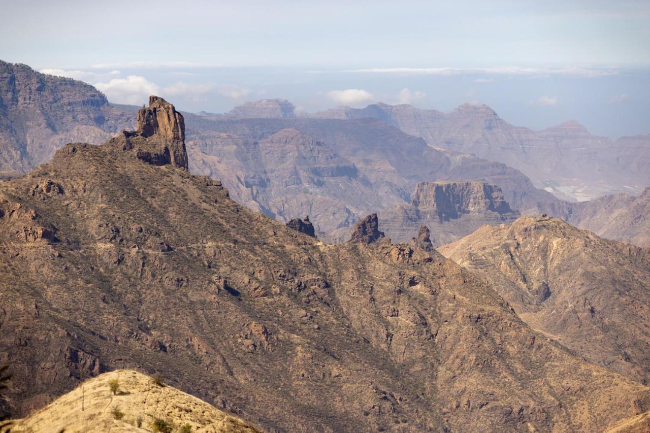 Casa Maruca With Roque Nublo View Villa Tejeda Kültér fotó