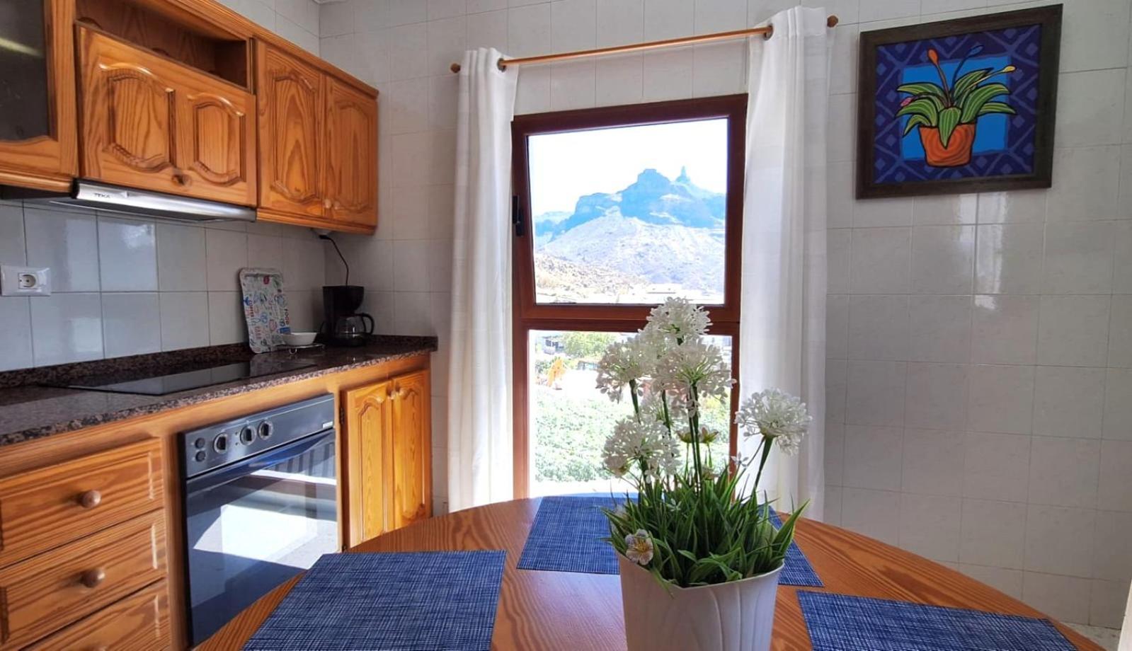 Casa Maruca With Roque Nublo View Villa Tejeda Kültér fotó