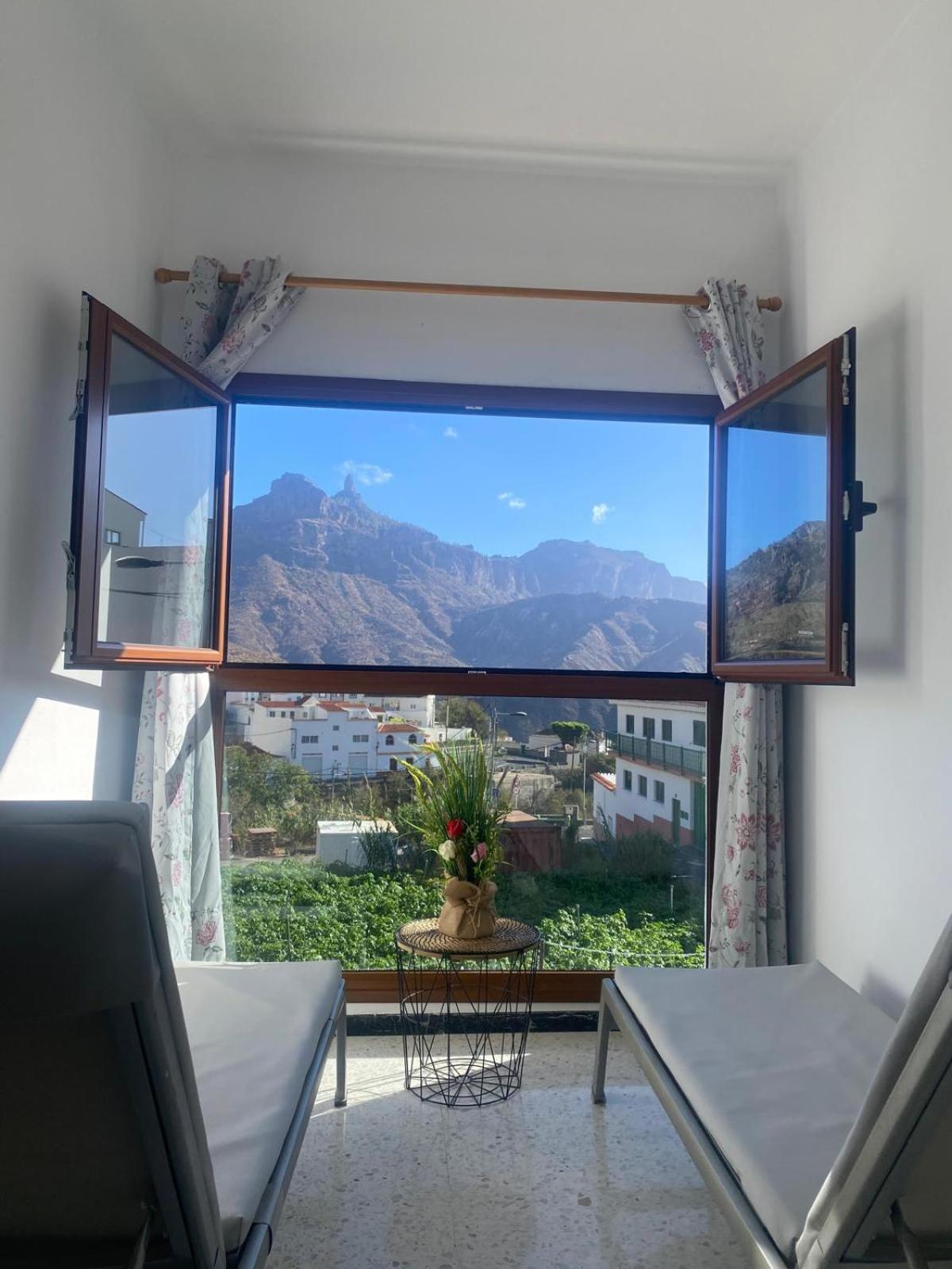 Casa Maruca With Roque Nublo View Villa Tejeda Kültér fotó